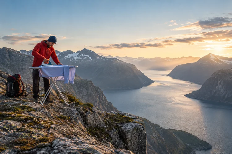 Exploring the Cultural Origins of Extreme Ironing Competitions