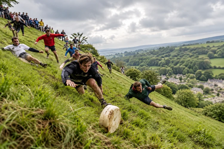 How Competitive Cheese Rolling Became a Unique British Tradition